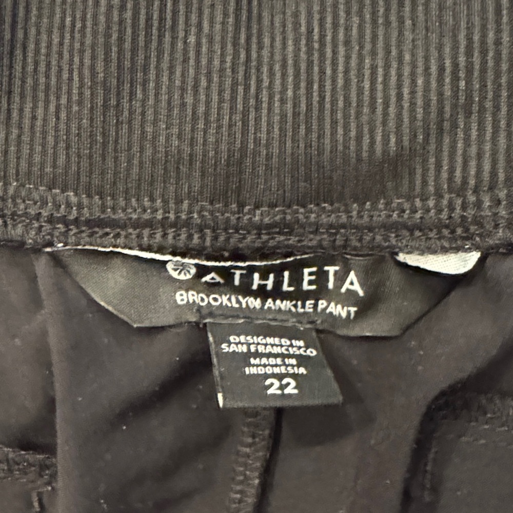 Athleta Brooklyn Ankle Pant in Black - Picture 2 of 3